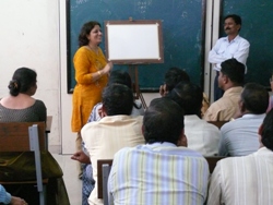 Demonstration for Art Teachers at Andheri, Mumbai, 2009