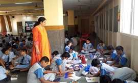 Khula Aasmaan Workshop on the occasion of Children's day, at Orion School (ICSE), Mumbai - 3