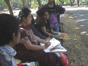 Outdoor Sketching and Painting Workshop at Borivali National Park, Mumbai