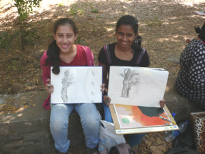 Outdoor Sketching and Painting Workshop at Borivali National Park, Mumbai