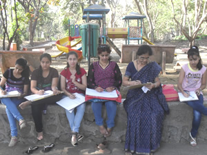 Outdoor Sketching and Painting Workshop at Borivali National Park, Mumbai