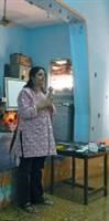 Painting demonstration by Chitra Vaidya at Madhavrao Bhagwat High School, Mumbai