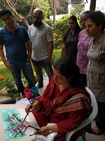Watercolour Painting Workshop at Indiaart Gallery - 5