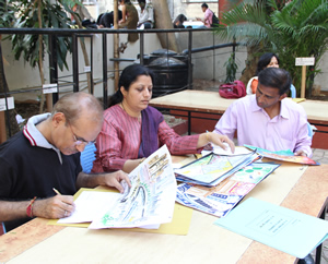 As a judge at the Inter College festival Blow - Fest