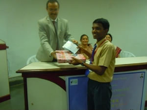 As a judge at World Wetlands Day Poster Competition, BNHS - 2013 