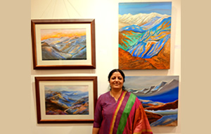 Celebrating Womanhood organised by Tilting Art Gallery at Ishanya, Pune - March 2014