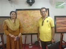 Exhibition of Paintings by Chitra Vaidya at IndusInd Bank, Bandra, Mumbai - 13