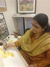 Exhibition of Paintings by Chitra Vaidya at IndusInd Bank, Bandra, Mumbai - 14