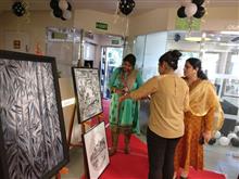 Exhibition of Paintings by Chitra Vaidya at IndusInd Bank, Bandra, Mumbai - 7