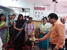 Exhibition of Paintings by Chitra Vaidya at IndusInd Bank, Juhu, Mumbai - 3