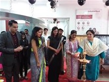 Exhibition of Paintings by Chitra Vaidya at IndusInd Bank, Juhu, Mumbai - 4