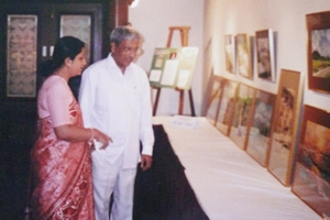 Solo Exhibition at Kalamandir, Vile Parle, Mumbai - 2001 