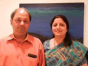  Chitra Vaidya with Shri. Milind Sathe