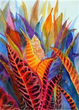 Light through Leaves, Print by Chitra Vaidya 