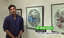 Dr. Mihir Vaidya on Chitra Vaidya's solo show Beautiful Spaces