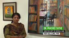Dr. Prachee Sathe about Chitra Vaidya's show Beautiful Spaces
