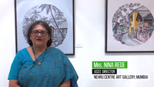 Nina Rege, Director of Nehru Centre Art Gallery, Mumbai on Chitra Vaidya's show