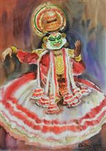 Kathakali Dancer is my new painting